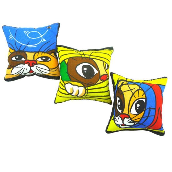Cat Toy Square Pillow SP1