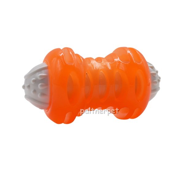 TPR Grunt Dog toy DP08 Orange