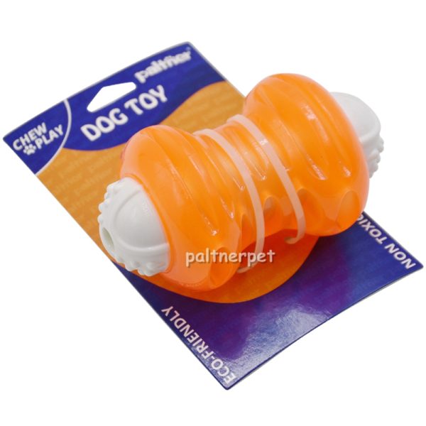 TPR Grunt Dog toy DP08 Orange