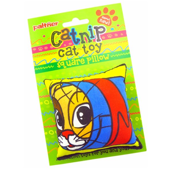 Cat Toy Square Pillow SP1 Roll paper