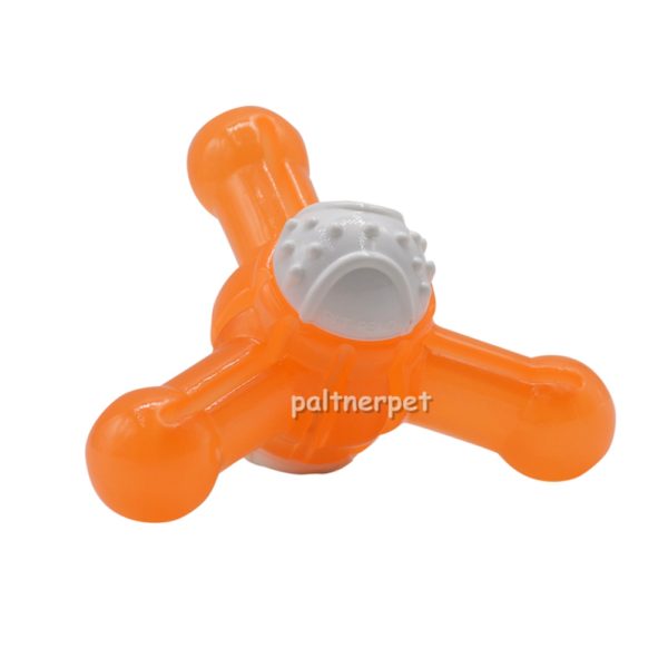 TPR Grunt Dog toy DP06 Orange