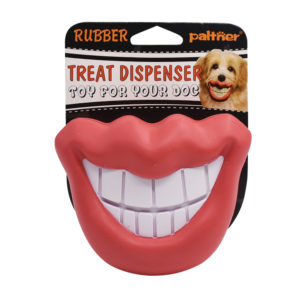 Dog Toy Treat Dispenser Smile for U-Lips