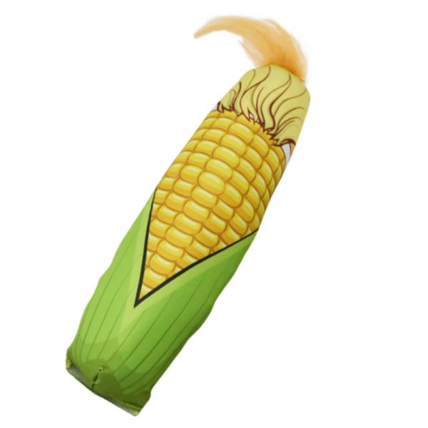 Cat Toy Angry Corn Trump back