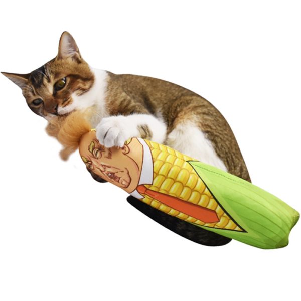 Cat Toy Angry Corn Trump