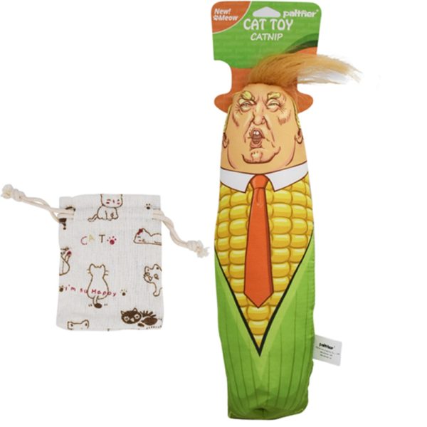 Cat Toy Angry Corn Trump
